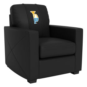Silver Club Chair with St. Louis Blues Tertiary Logo