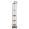 VEVOR Plant Stand Indoor with Grow Lights, 63 in Tall 6-Tiered Lighted Plant Shelf, 2 Pack Metal Corner Plants Holder, 3 Timer & 10 Brightness