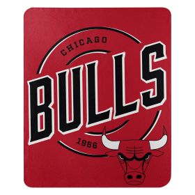 Bulls Campaign Fleece Throw Blanket