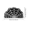 Spider Web Bath Mat 19.7 x 31.5 in Large Spider Web Rugs for Bedroom Gothic Home Decor Witchy Horror Goth Room Rugs Machine Washable Non-Slip Area Rug