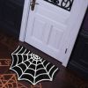 15.7 x 23.6 Inch Halloween Decor Spider Web Bath Mat for Bathroom