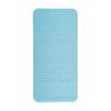 17" x 36" Cushioned Foam Bathtub Mat with Suction Cups, Blue