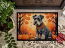 NEW Schnauzer Fall Doormat Front Door Mat Indoor Outdoor Rugs for Entryway, Non Slip Washable Low Pile, 18H X 27W