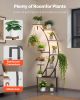 Plant Stand Indoor with Grow Lights, 63 in Tall 9-Tier Lighted Plant Shelf, Metal Corner Plants Holder, 3 Timer & 10 Brightness
