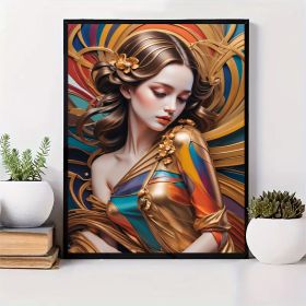 5DDIY Diamond Painting Set  Full Diamond Round Water Diamond Art (Option: Code25)