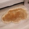 1pc, Fluffy Cloud Plush Rug - Soft Faux Fur Bedroom Decoration, Machine Washable, Funny Doormat, Nursery Decor, Throw Rugs for Home Decor